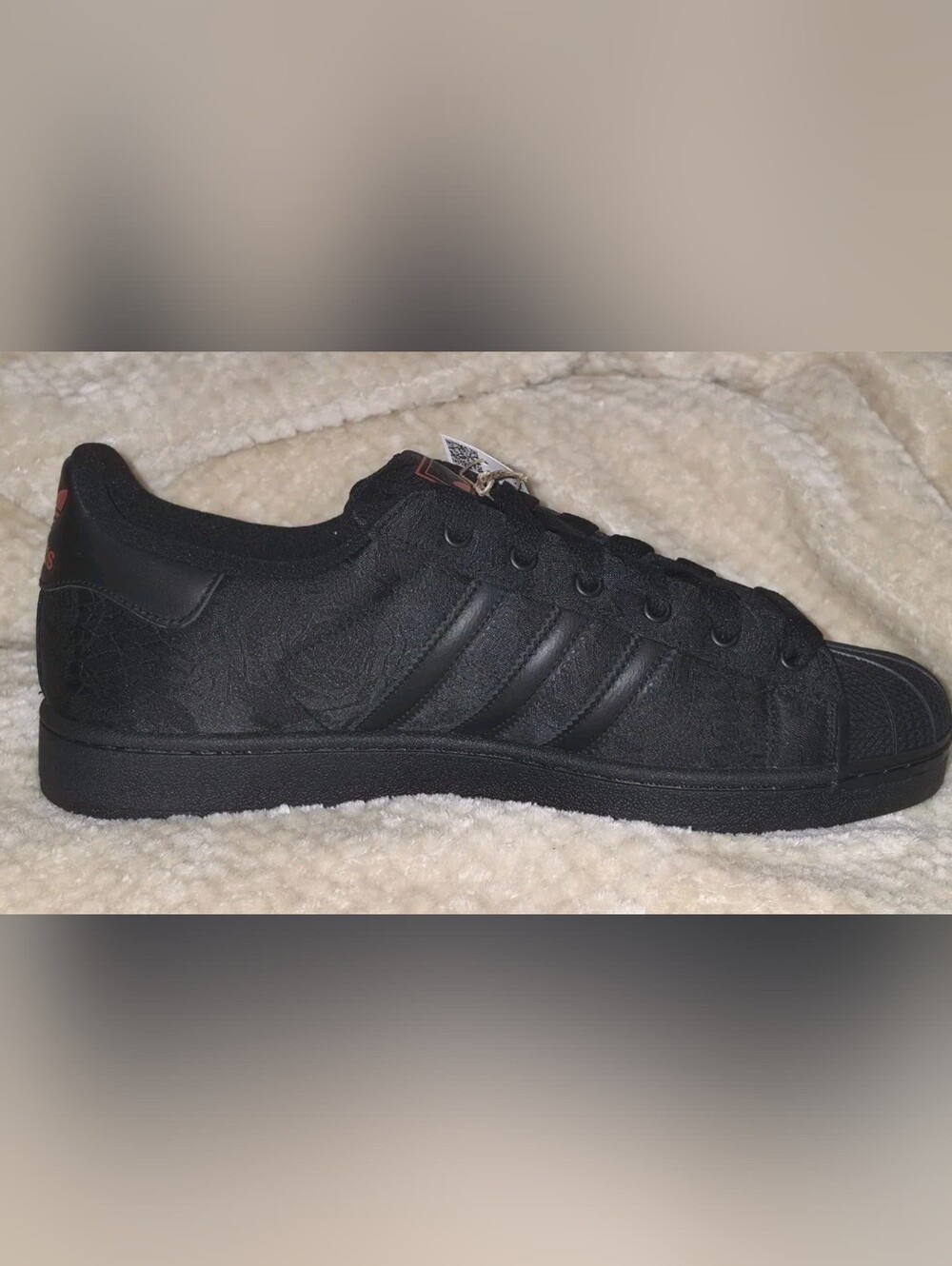 adidas Superstar II ~ Black Better Scarlet IH9301 | Men's: 12 *NWOB - Picture 3 of 11
